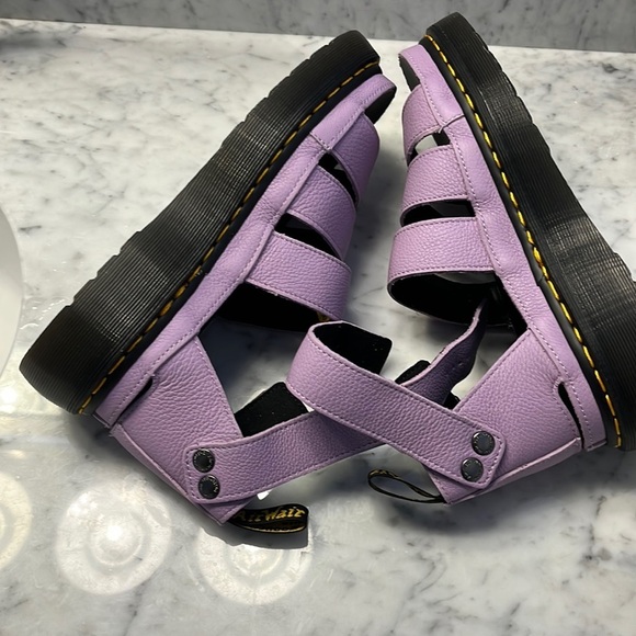 Dr Martens Blaire Sandals in Lilac Size 8 NEW - Picture 9 of 16